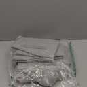 Criusia Closet Organizers Bins 4 Pack - Large Collapsible Shelf Organizer with Handles - Fabric Trapezoid Home Organization and Storage Baskets for Organizing Clothes Toy Blanket Towel Purse Hats (Grey)