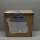 Klear Vu Gripper Overstuffed Universal Non-Slip Dining Chair Cushions for Kitchen Decor or Office Use, U-Shaped Skid-Proof Seat Pad, 15x15 Inches, 2 Count (Pack of 1), Waffle Graystone