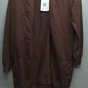 GRACE KARIN Women Lightweight Cardigan Sweaters with Pocket Long Sleeve Shrugs (Large, Pecan)