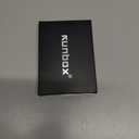 RUNBOX Leather card Holder Wallet for Men and Women, Holds 8+ Cards Plus Cash, RFID Blocking Mens Wallet with Stretchable Cash Band, Massive Capacity Wallet for Front Pocket, Perfect Gifts for Men (05- Black & Blue)