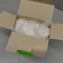 Disposable Vinyl Gloves, Food Safe, Latex-Free Powder-Free Clear Plastic Gloves for Cooking, House Clean, Food Prep (Small)