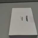 Yookeer 3 Pcs Neutral Christmas Tree Tabletop Decor, Mini Mesh Christmas Tree, Small Artificial Trees with Bow Topper, Rustic Xmas Decor Farmhouse Table Decoration for Home Decors Xmas Gift