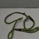 Fida Slip Leads for Dogs, 4 FT x 1/2" Dog Leash Heavy Duty Comfortable Strong Rope Lead for Large, Medium Dogs, No Pull Pet Training Leash with Highly Reflective,Green