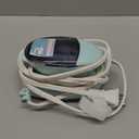 Travel Iron Mini with Steam for Clothes with Dual Voltage, Portable Mini Ironing Machine with Non-Stick Soleplate, Small Iron for Sewing, Quilting and Handcraft (Celadon)