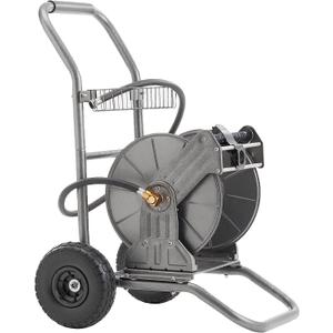 Giraffe Tools Garden Hose Reel Cart with Wheels, 200FT of 1/2 Capacity