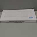 Wireless Keyboard and Mouse Combo, Full-Sized Wireless Keyboard and Adjustable DPI Mouse, 2.4GHz USB Receiver, Silent Keyboard and Mouse for PC, Windows, MAC, Desktop, Laptop(Purple)