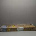 Umbra Twilight Double Curtain Rod Set  Wrap Around Design is Ideal for Blackout or Room Darkening Panels, 66-144 Inch, Black