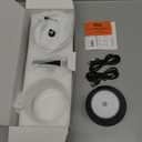 KDG 2 Pack Cordless Table Lamp, Portable LED Desk Lamps, 5000mAh Battery Operated, 3 Color Stepless Dimming Up, for Restaurant, Bedroom, Outdoor Camping, Coffee Shop, Night Light, Rechargeable (Black)