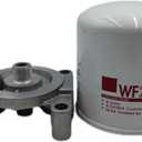 WF2071 Coolant Filter Spin-On with Filter Base Compatible with Freightliner International Peterbilt model Cummins ISL ISC ISB ISX Caterpillar C16 C15 C13 C12 Engine