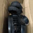 FRIZCOL Portable Stroller Fan, Use As Power Bank, 65H 12000mAh Battery Operated Fan Flexible Tripod Baby Car Seat Fans with Timming, Personal Mini Handheld/Desk/Small Clip On Fans For Stroller (Black)