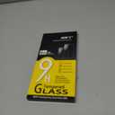 NEW'C Pack of 3 Anti-Spy Tempered Glass Screen Protector for iPhone 12 Pro Max (6.7 Inches) - Effective Scratch-Resistant - Bubble-Free - Ultra Resistant - 9H Hardness Glass, Transparent/Green