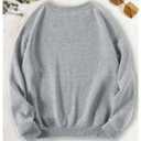 SOLY HUX Women's Plus Size Graphic Sweatshirt Crewneck Long Sleeve Drop Shoulder Casual Pullover Tops Light Grey Graphic XX-Large Plus (Gray, XXL)