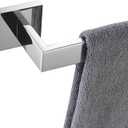 KOKOSIRI 20-Inch Single Towel Bar, Bathroom Kitchen Towel Holder, Wall Mounted SUS304 Stainless Steel Towel Rack, Polished Chrome, B4003CH-L20