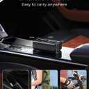 Syncwire Tire Inflator Portable Air Compressor - 150PSI 2X Faster Inflation Smart Air Pump for Car Tires [Extra-Large LCD] with Digital Pressure Gauge, Auto Shut-Off for Car, Motorcycle, Bike & Balls (Black)