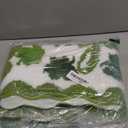 Dunzy St. Patrick's Day Shamrock Bathroom Rugs Lucky Shamrocks Decorative Doormat Soft Absorbent Non Slip Microfiber Clover Bath Rugs for Bathroom Indoor Home Decoration, 16 x 24 Inch