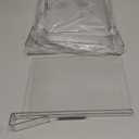 HBlife 6 Pack Closet Organizers and Storage, Clear Shelf Dividers, Vertical Purse Organizer for Closet Perfect for Sweater, Shirts, Handbags in Bedroom and Kitchen, Acrylic Bookshelf for Organization