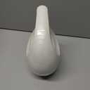 Large White Teardrop Urn with Red Heart for Human Ashes Male - Urns for Adult Men and Women - Cremation Urns for Ash, Funeral/Burial Urns, Decorative and Keepsake ERN/Earns 2.5 LTR Volume