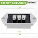 25 403 35-S Regulator Rectifier 12/15 Amp Half Wave for Kohler