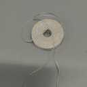 Vegan Bamboo Silk Floss - Pure Plastic Free Woven Dental Floss Thread | Zero Waste Eco-Friendly Oral Care | Natural PFA Free String for Adults & Kids Tight Teeth | Soft Easy Glide - Mint 55yds