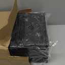 4 Tier Stackable Paper Tray Organizer for Desk, Office Desk Accessories, Paper Sorter Organizer for Letter/A4 Office File Folder Holder (Black, 16.1" x 13.2" x 10.12")