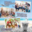 Beer Chiller Sticks for Bottles, Christmas Gifts for Him Husband Dad, Anniversary Birthday Ideas, Beer Accessories Gifts for Boyfriend, Stainless Steel Cooling Chillers, Mens Stocking Stuffers