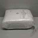 SOPAT Mattress Topper Full Size Extra Thick Mattress Pad 8-21" Deep Pocket Soft Down Alternative Fill Mattress Protector Pillow Top Mattress Cover (54x75 Inches, White)