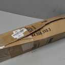 Gold Decorative Crystal Curtain Rods: 18-60 Inch Heavy Duty Adjustable Window Curtains Rods for Bedroom Living Room,Brass Golden Modern Girly Acrylic Drapery Rod with Sheer Bling Foil Finials