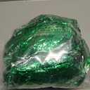 Geyoga 24 Pcs Foil Tinsel Wigs Fancy Dress Metallic Shiny Party Wig 80s Photo Booth Props Disco Women Cosplay Supplies,(Green)