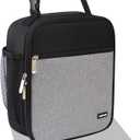 Lovoeo Lunch Box Lunch Bag For Men Women Insulated Lunchbox Lunch Bags for Work Picnic Travel (Thicken Grey)