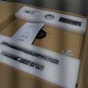 ETUOLMP Outdoor Ceiling Fan with Light and Remote, 21" Wet Rated Outdoor Fans for Patios & Gazebo, 6-Speed Adjustable, 3-Color Dimmable LED (Black)