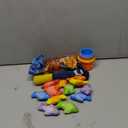 Montessori Toys for 1 Year Old - 20PCS Cloth Toddler Fishing Game with Stacking Cups,Baby Color Sorting Toy 12-18 Months One Year Old Birthday Gift,Best Easter Gifts for 1-3 Year Olds (Blue)