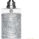 Autumn Alley Glass & Galvanized Soap Dispenser for Hand Wash, Sanitizer, Lotion  16 oz. Rustic Soap Dispenser with Pump for Kitchen/Bathroom  Charming Farmhouse Bathroom Design