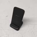 Amazon Basics 10W Qi Certified Wireless Charging Stand, for Phone 16/15/14/13/12/11/X, Samsung, and More, with USB Cable (No AC Adapter), Black