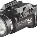 Streamlight 69503 TLR-7 HL-X sub USB 1000-Lumen 10000-Candela Rechargeable Rail-Mounted Weapon Light Exclusively for Glock 43X/48 MOS, 43X/48 Rail, Includes Switches and Key Kit, Black
