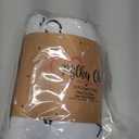 Milky Chic GOTS Fitted Baby Crib Sheet, Breathable 100% Organic Cotton Mattress Sheet for Boys and Girls, Fits Standard Size Mattresses, 52x28x9 inches (White, Pack of 1)