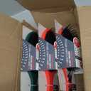 Conair Detangling Hair Brush Set 3 Pack, Use Wet and Dry and ideal for All Hair Types, Detangler Brushes for Women and girls, gifts for her, Tartan, Red, Green