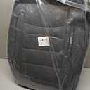 Seat Covers for Car Full Set Fit for Dodge Journey 2011-2020: 5 Seat Automotive Leather Seat Covers Faux Waterproof Seat Protectors,(Black&Grey)