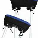 Air Pillow Core Crutch Pads for Universal Underarm Crutches - 2 Pack | Ultimate Pressure Relief Breathable Comfortable Padding for Walking Crutches