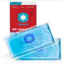 ICEWRAPS 6x12 Large Gel Ice Packs for Injuries - Reusable Hot Cold Compress for Knee, Shoulder, Back, Neck, Ankle Pain Relief, 2 Pack