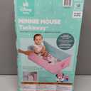 Disney Baby Minnie Mouse Tuckaway Toddler Folding Tub, Converts Shower to Bathtub, Folds to Store, Easy to Clean, Portable Baby Bathtub for Travel, 12M-5Y