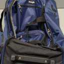 Wrangler Wesley Rolling Duffel Bag (Navy Blue)