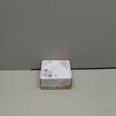 AD Set of 6 Coasters for Drinks Absorbing Round Ceramic Stone Coaster with Cork Base,Tabletop Protection Mat for Mugs and Cups,Office,Kitchen (Indigo Blue)