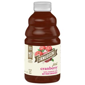 R.W. Knudsen Cranberry Juice Not from Concentrate, 32 fl oz (Pack of 1) BBD Dec 03 2026