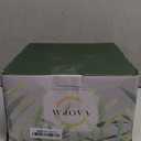 Wrova Wheat straw plates and bowls sets of 16 - Unbreakable wheat straw dinnerware sets for kids - Alternative plastic dinnerware set service for 4 - Microwave safe and Dishwasher safe bowls. Nordic