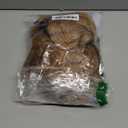 iwonawig Iewig Synthetic Lace Front Wig Blond Half Hand Tied Long Wavy Hand Tied Blonde Wig