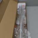 Chrome Bathroom Light Fixtures 24 Inch Bath Wall Lighting IP44 14W Vanity Lamp Bar Modern LED Lights for Vanity Rectangle Bathroom Lamps Over Mirror Acrylic Restroom Sink Light (23.6 Inch)