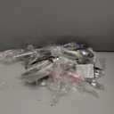 Hudson Essentials 68-Piece Hammered 18/10 Stainless Steel Silverware Cutlery Set with Serving Set, Flatware Service for 12 (68-Piece Set)