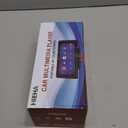 Apenet Wireless CarPlay Screen with 2K Dash Cam, 8.1" Portable Touchscreen Car Stereo with CarPlay & Android Auto, 1080P Backup Camera, Voice Control, Bluetooth, Mirror Link, GPS Navigation