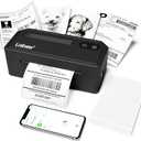Labeer Bluetooth Thermal Label Printer, 4x6 Wireless Label Printer for Shipping Packages, Small Business Office or Home, Compatible with Windows, Mac, Android, iOS, Shopify, Ebay, Etsy, UPS (Black)