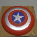 12 Inch Captain Round Shield,Superhero Shield Prop Role Play Toy,Halloween Cosplay Shields for Birthday Gift,Party Decoration